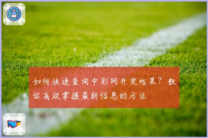 如何快速查询中彩网开奖结果？教你高效掌握最新信息的方法